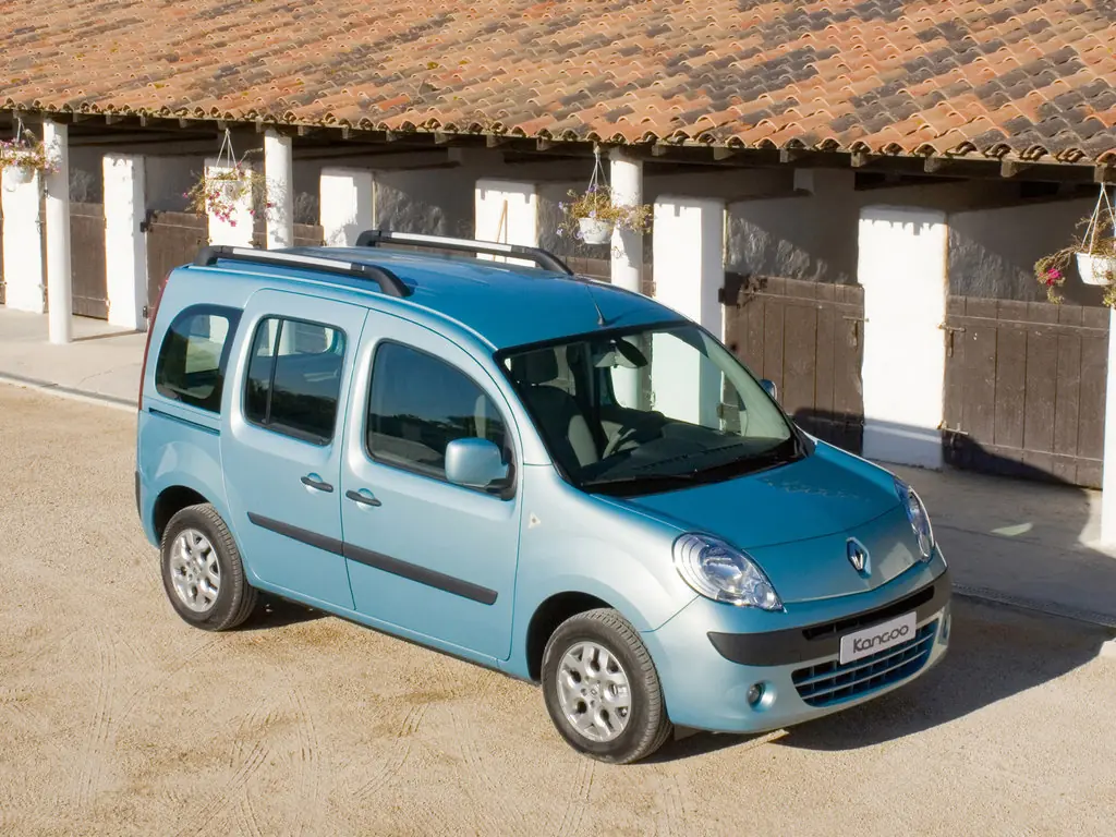 Renault Kangoo (KW0) 2 поколение, минивэн (01.2008 - 02.2013)